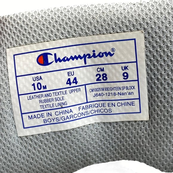 Champion Multicolor 93 Eighteen Size 10 Athletic Running Men Shoes Sneakers - Picture 8 of 8